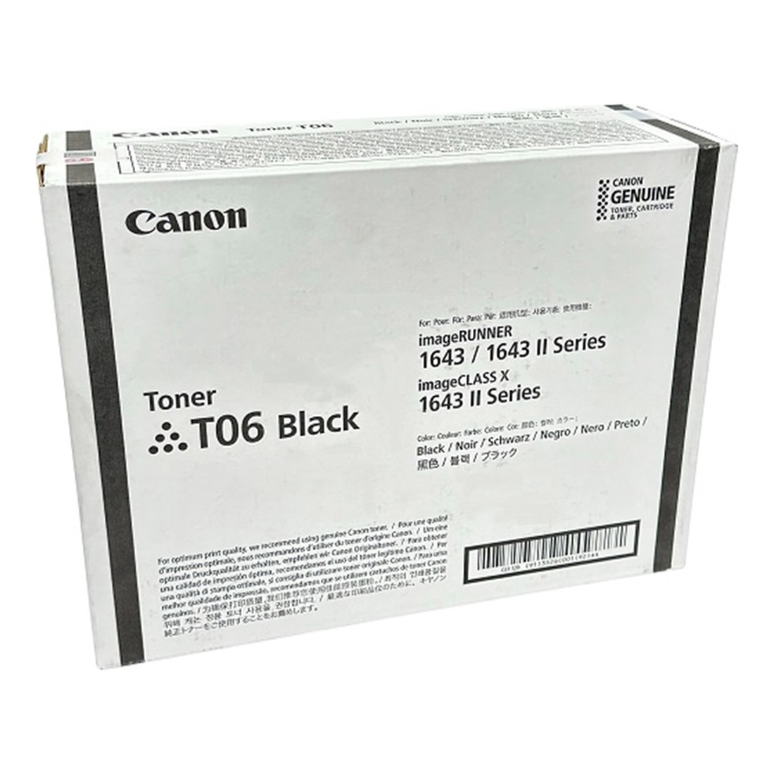Hộp mực in Canon T06 BK Black (chính hãng)