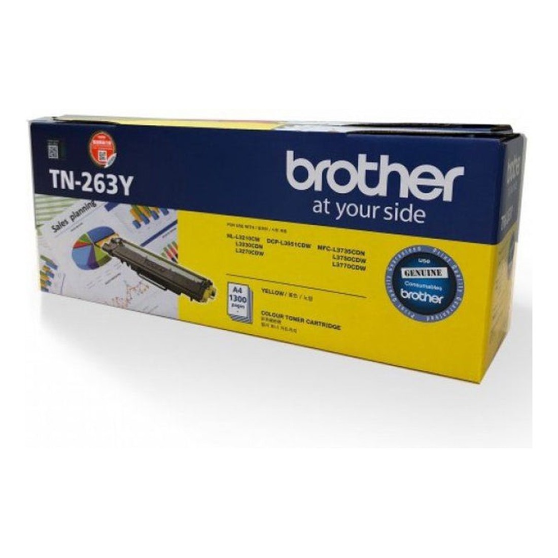 Mực Brother TN-263Y (chính hãng)
