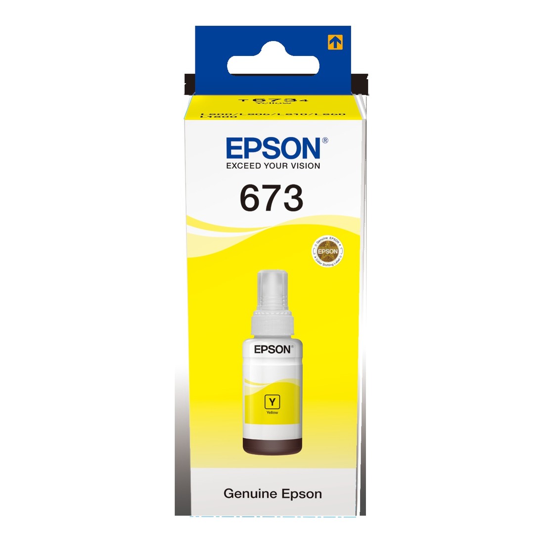 Mực máy in Epson C13T6734 màu vàng (chính hãng)