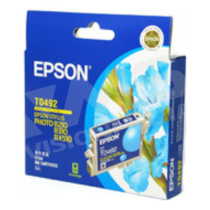Mực máy in Epson C13T0492 màu xanh (chính hãng)