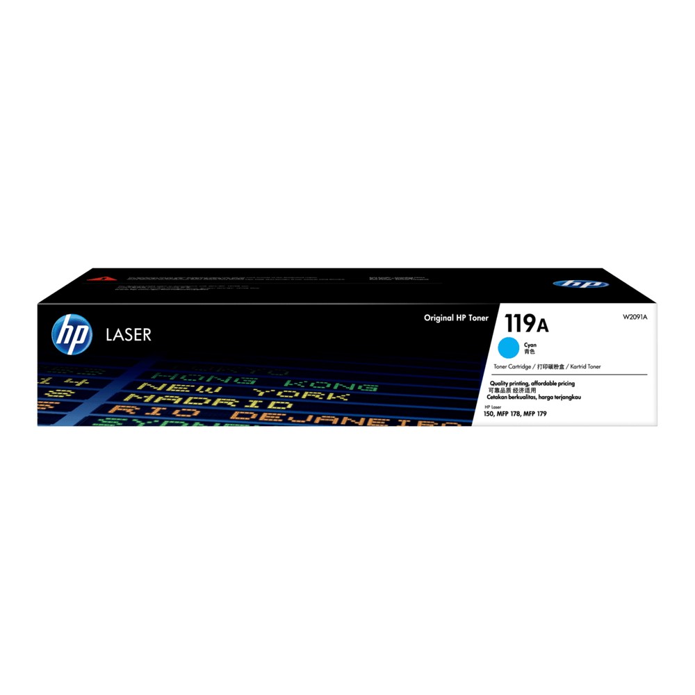Mực hộp máy in laser HP 119A Cyan (chính hãng)