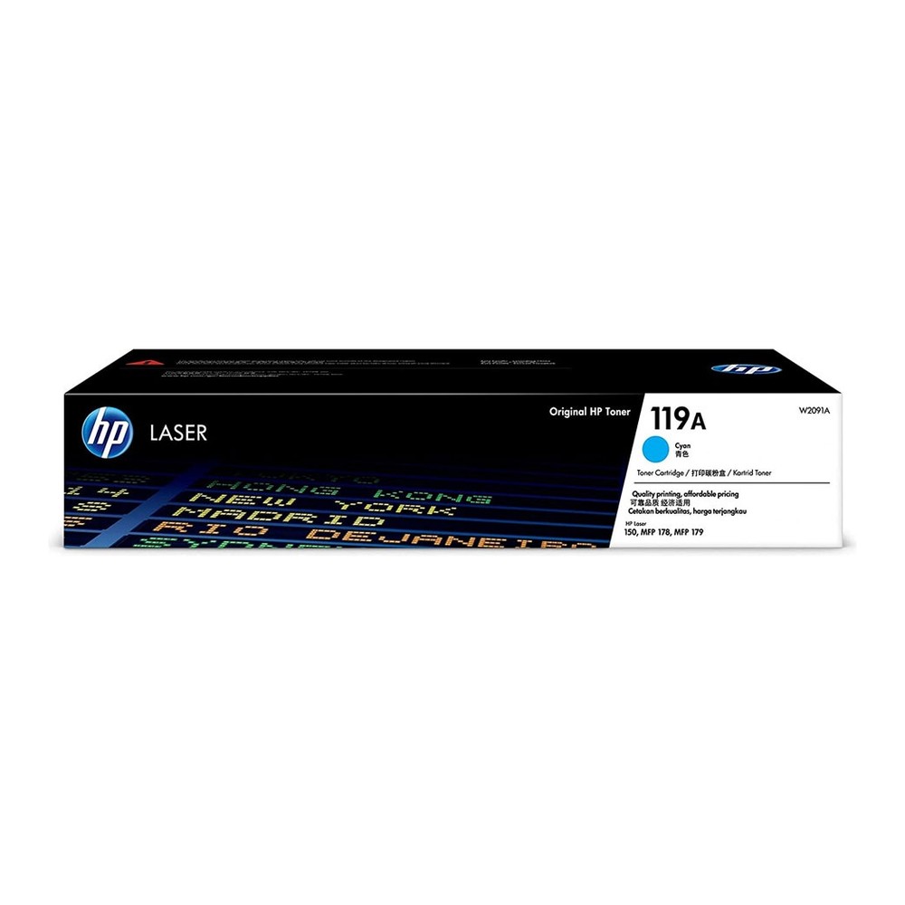Mực hộp máy in laser HP 119A Cyan (chính hãng) 2