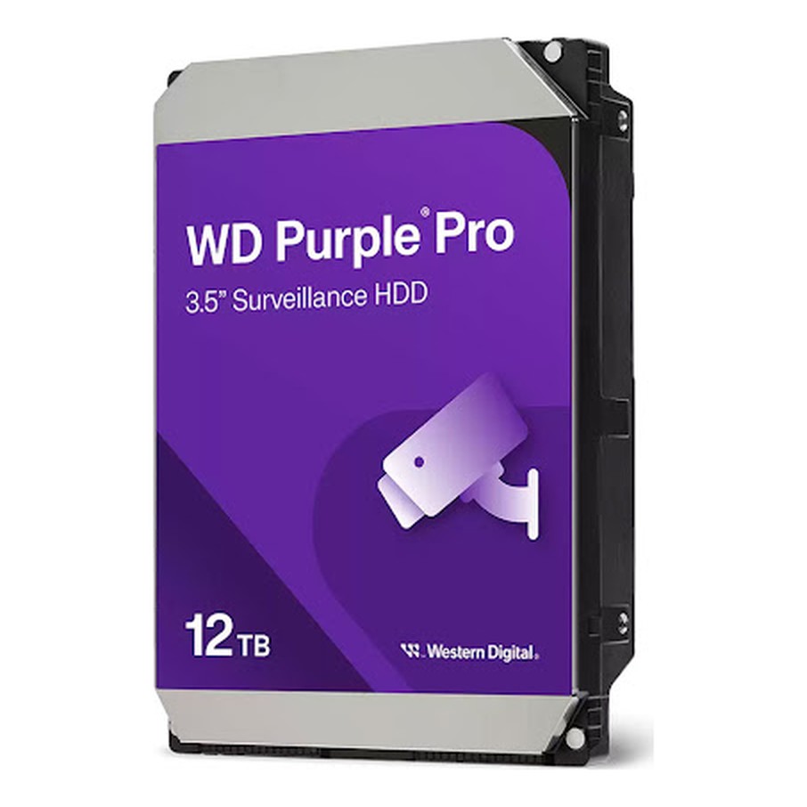 Ổ Cứng Western Digital Purple Pro 12TB 3.5 inch SATA 3 512MB Cache 7200RPM WD122PURP