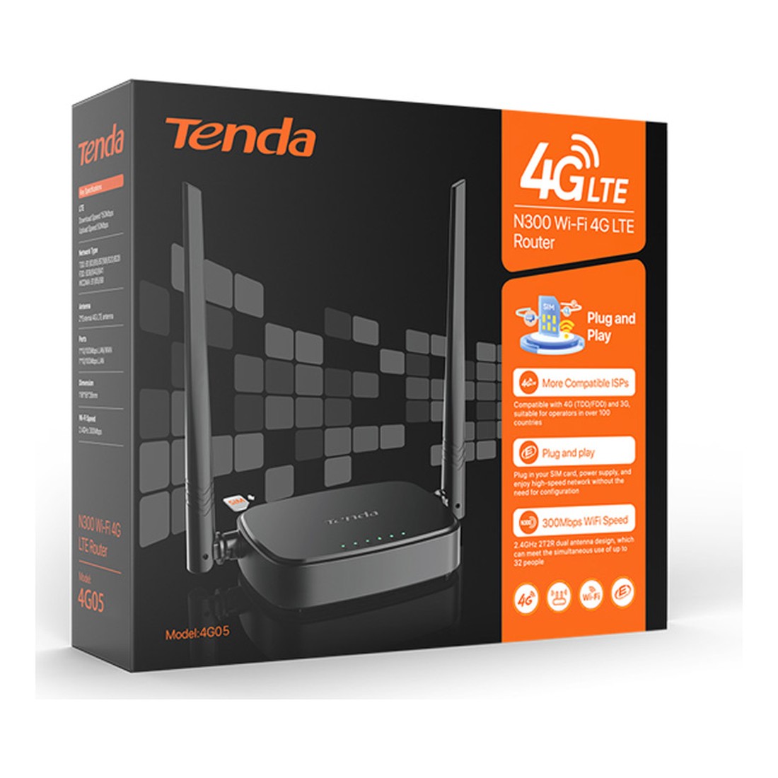 Bộ định tuyến 4G Tenda 4G05