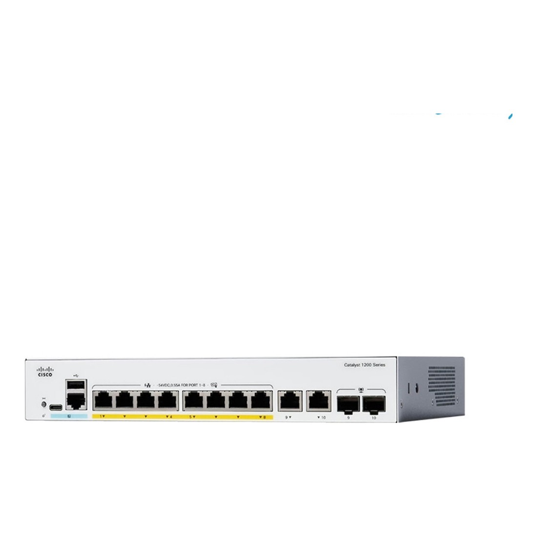 Thiết Bị Mạng C1200-8P-E-2G Switch Cisco 1200 8x 1G PoE+ 67W, 2x 1G copper/SFP