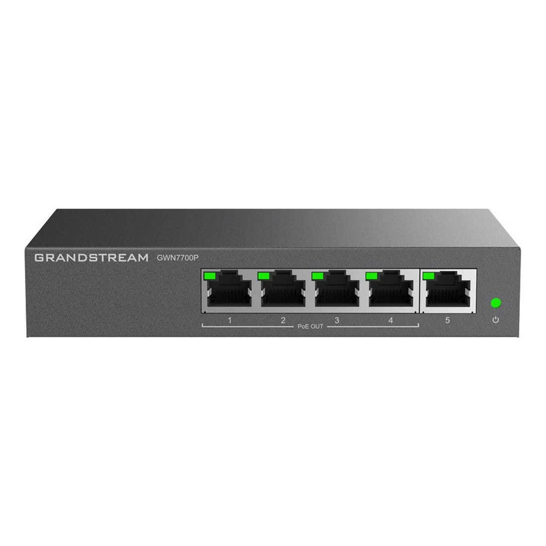 Thiết bị chia mạng Switch Poe Unmanaged Grandstream GWN7700P 5 port