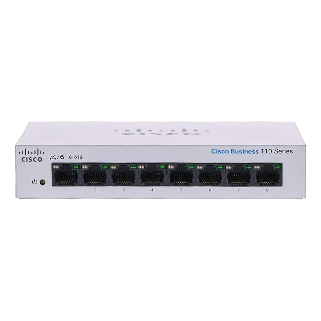 Thiết bị chuyển mạch Switch CISCO CBS110-8T-D-EU Unmanaged 8-port GE