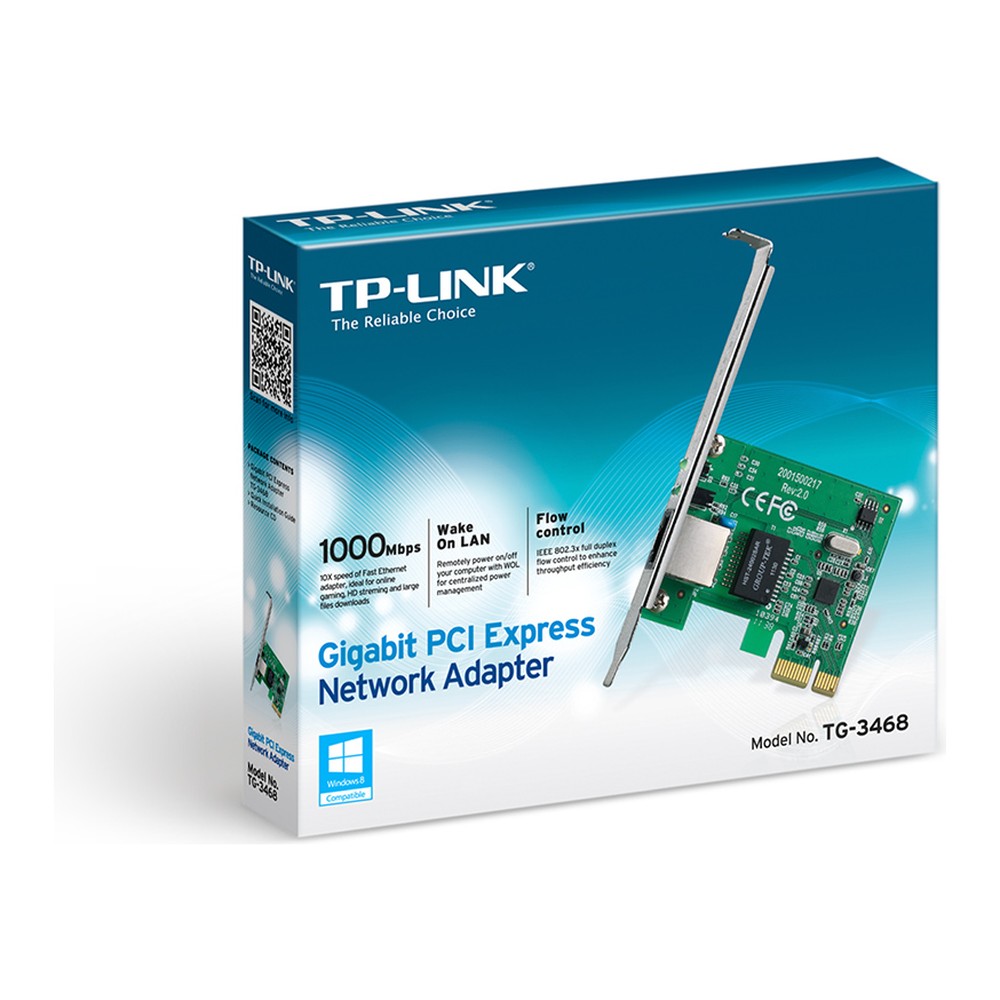 Card mạng có dây PCI Express TP-Link TG-3468 Lan 1000MB/s 2