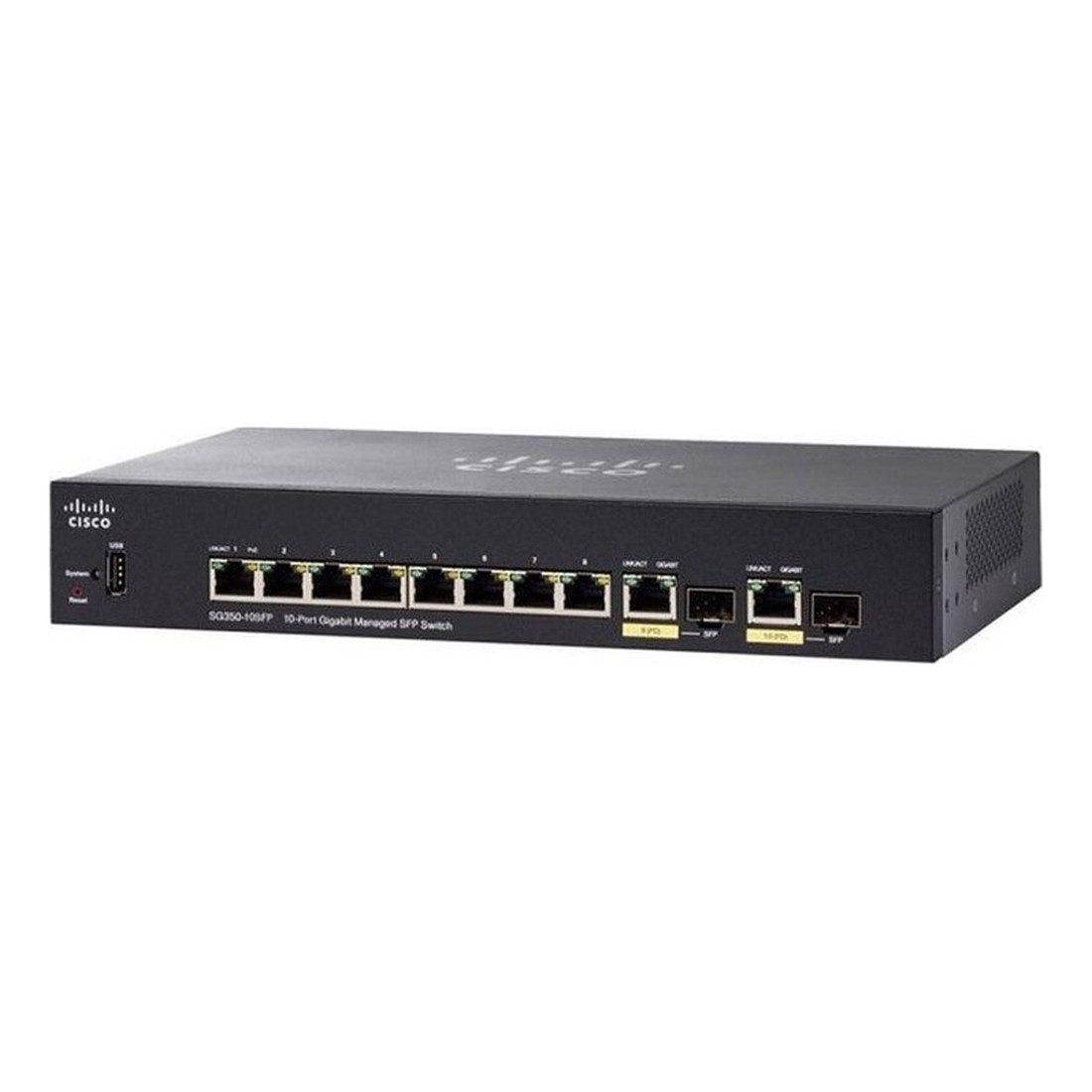 Thiết bị mạng Cisco SG350-10SFP-K9-EU