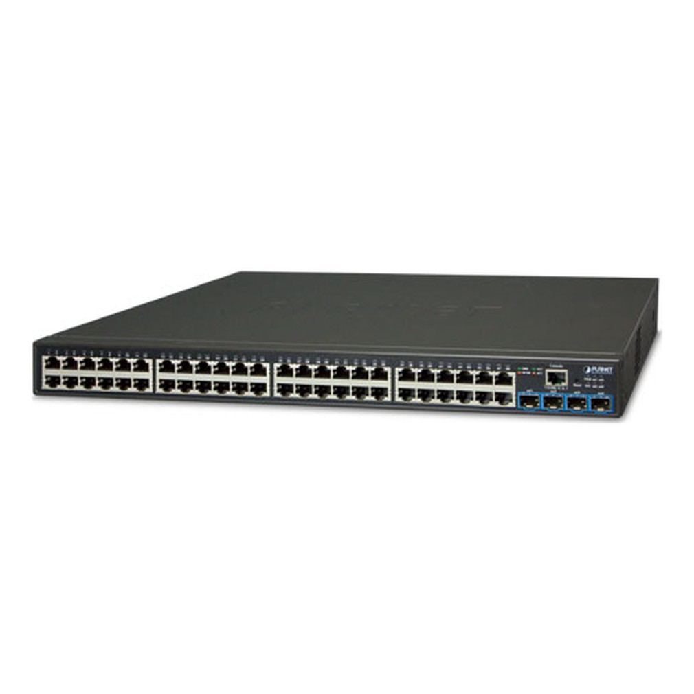 Thiết bị mạng Planet GS-2240-48T4X 48-port 10/100/1000T + 4-port 10G SFP