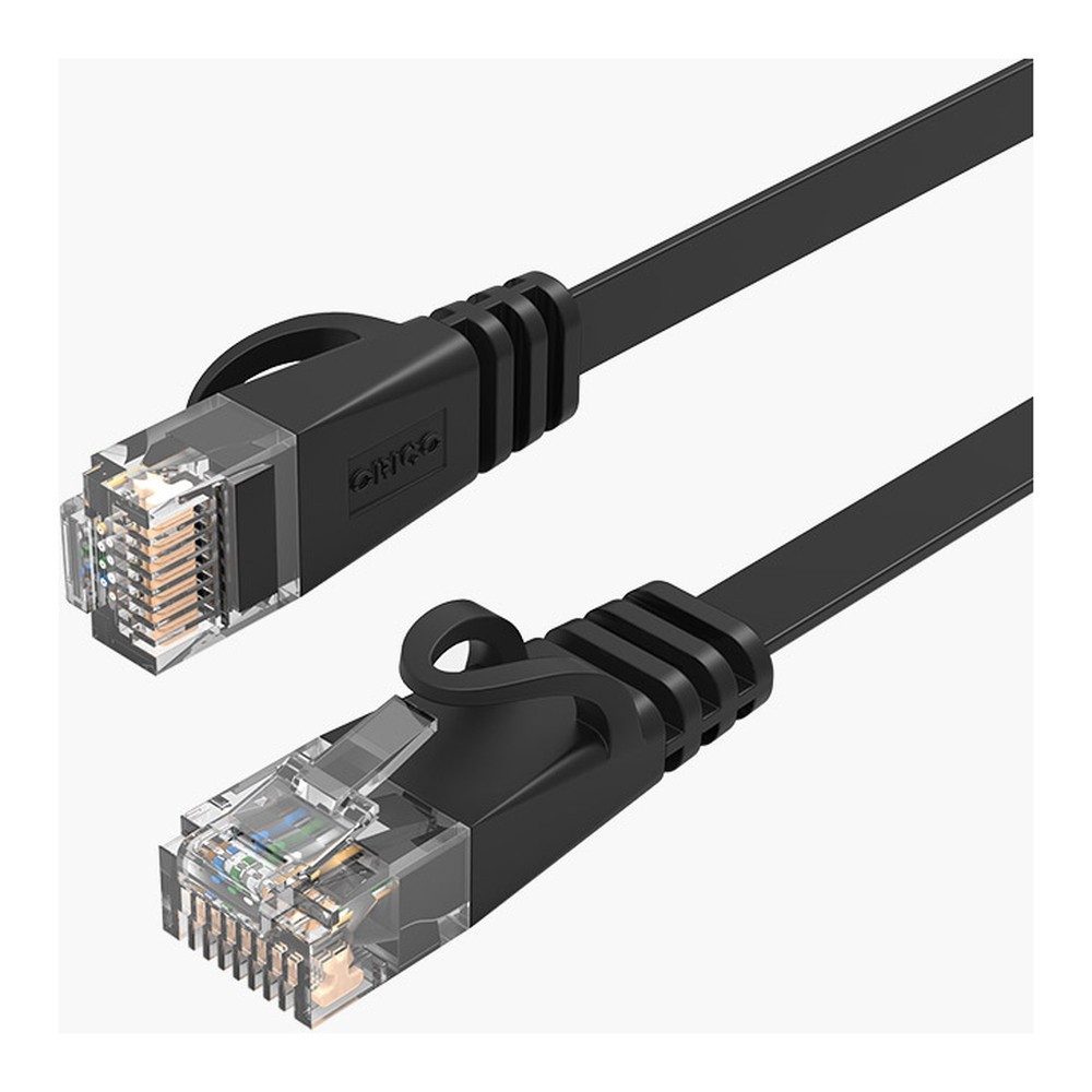 Cáp mạng Orico PUG-C6B-150-BK 15m 32AWG dây dẹt 2