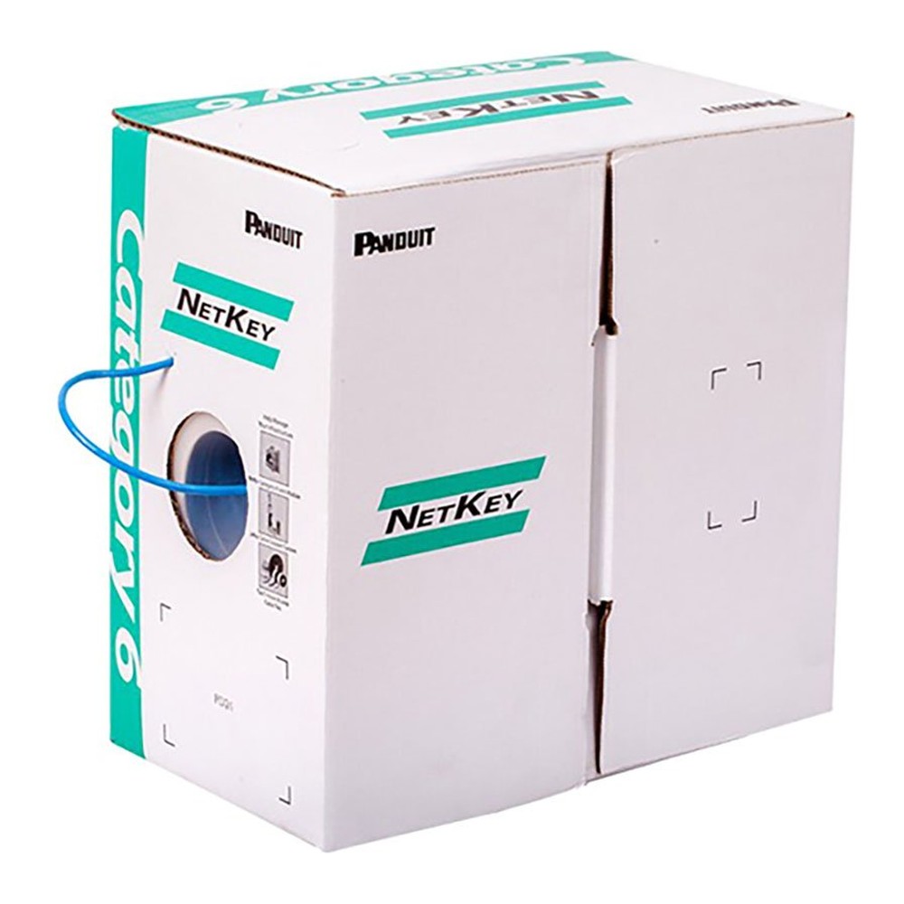 Cáp Mạng UTP Cat6 Panduit NUC6C04BU-FE 305m Màu Xanh
