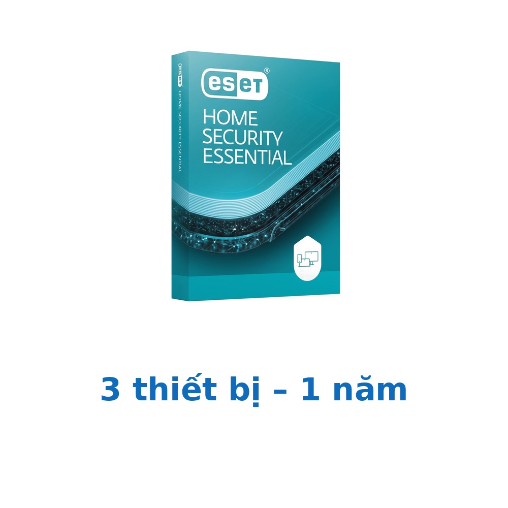 Phần mềm ESET HOME Security Essential – 3 thiết bị – 1 năm