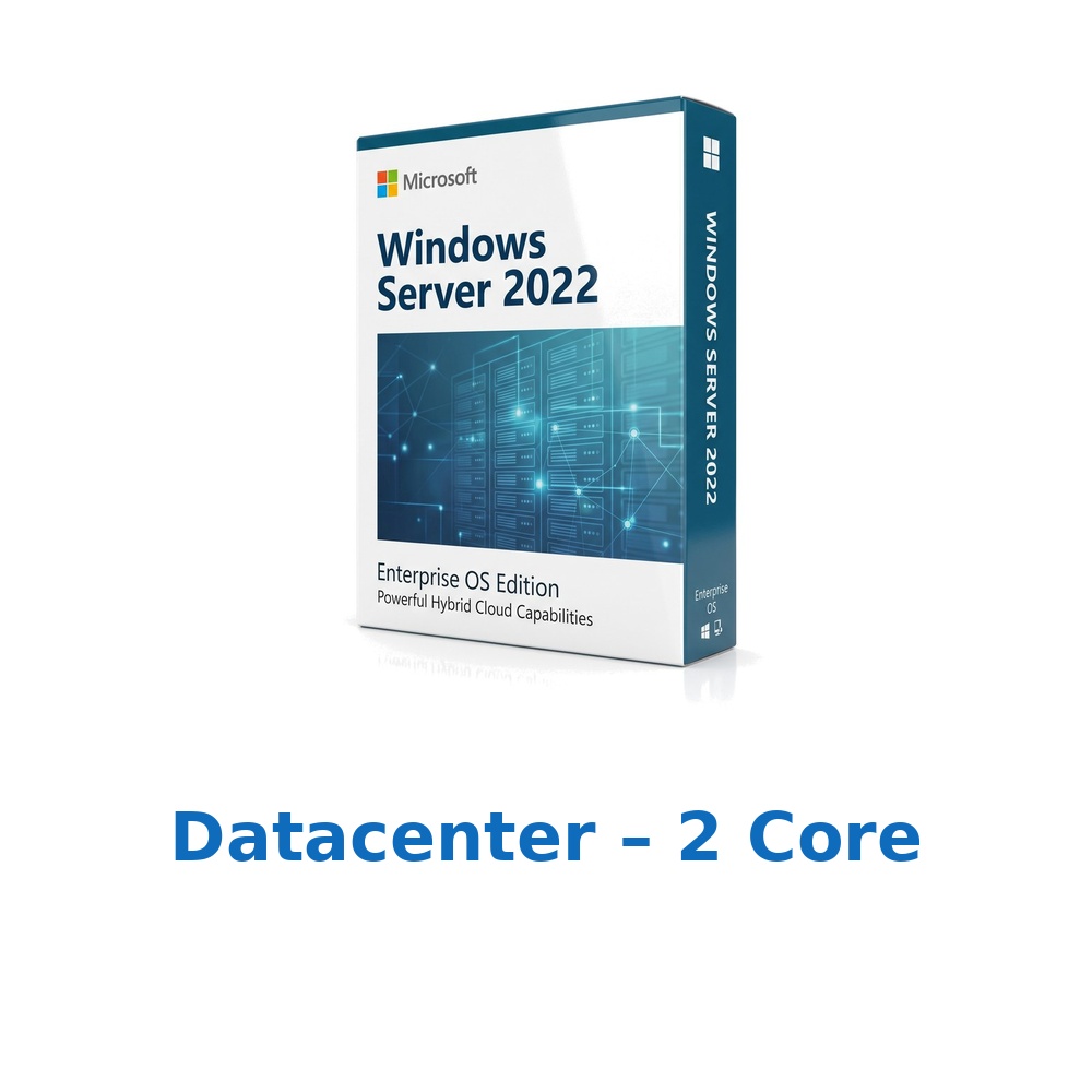 Phần mềm Microsoft Windows Server 2022 Datacenter – 2 Core