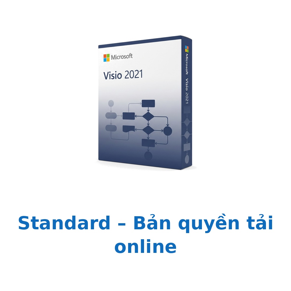 Phần mềm Microsoft Visio Standard 2021 – Bản quyền tải online – D86-05942