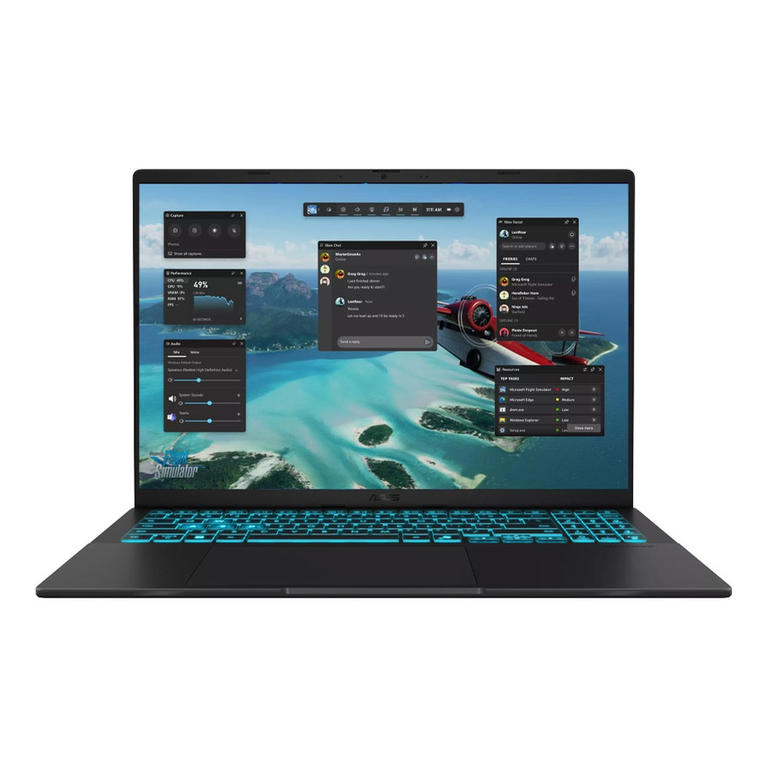 Laptop ASUS Gaming V16 V3607VJ-TK189W (Intel Core 5 210H | RTX 3050 6GB | 16-inch WUXGA | 16GB | 512GB | Windows 11 | Đen)