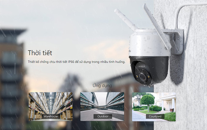 Camera Wifi 4MP IPC-F42FP-IMOU tích hợp đèn Spotlight