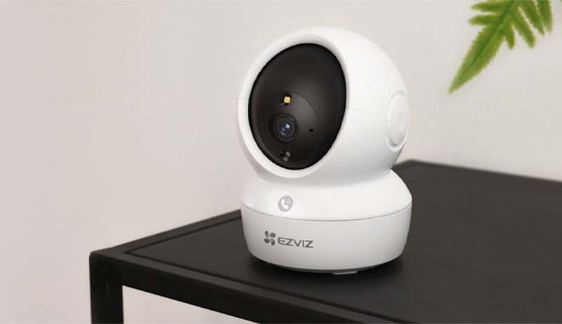Camera WIFI EZVIZ H9C quay quét, ống kính kép
