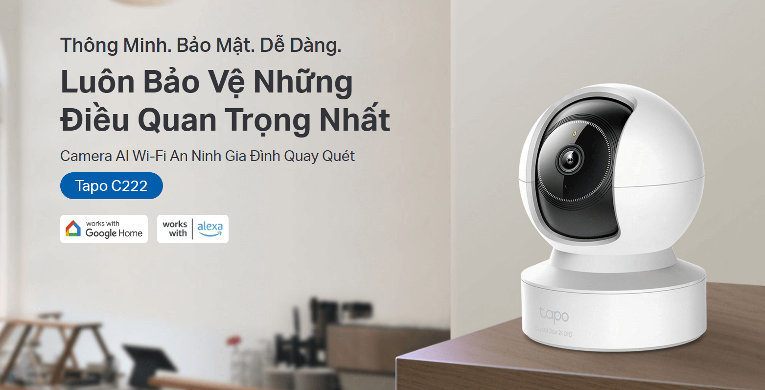 Camera Wifi TPLink Tapo C222 4MP