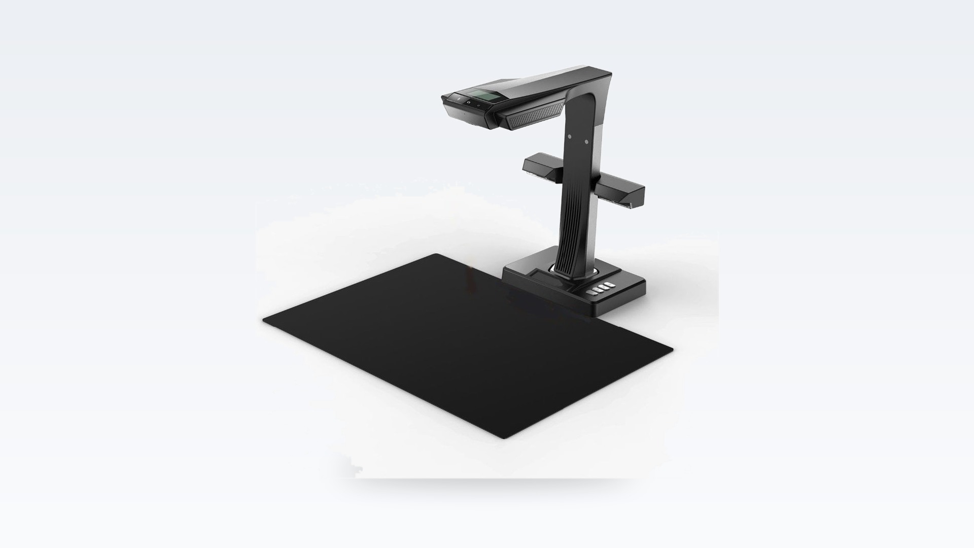 Máy scan sách CZUR ET24 Pro với camera đặt trên cần chụp từ trên xuống