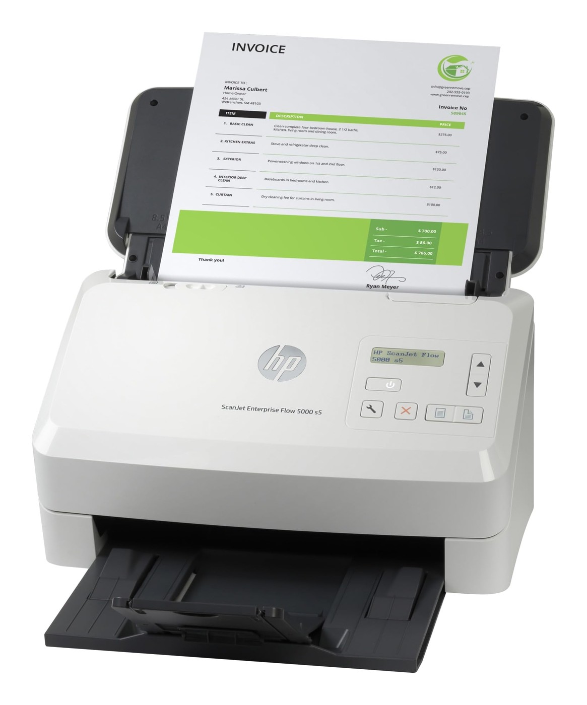 Máy scan HP ScanJet Enterprise Flow 5000 s5