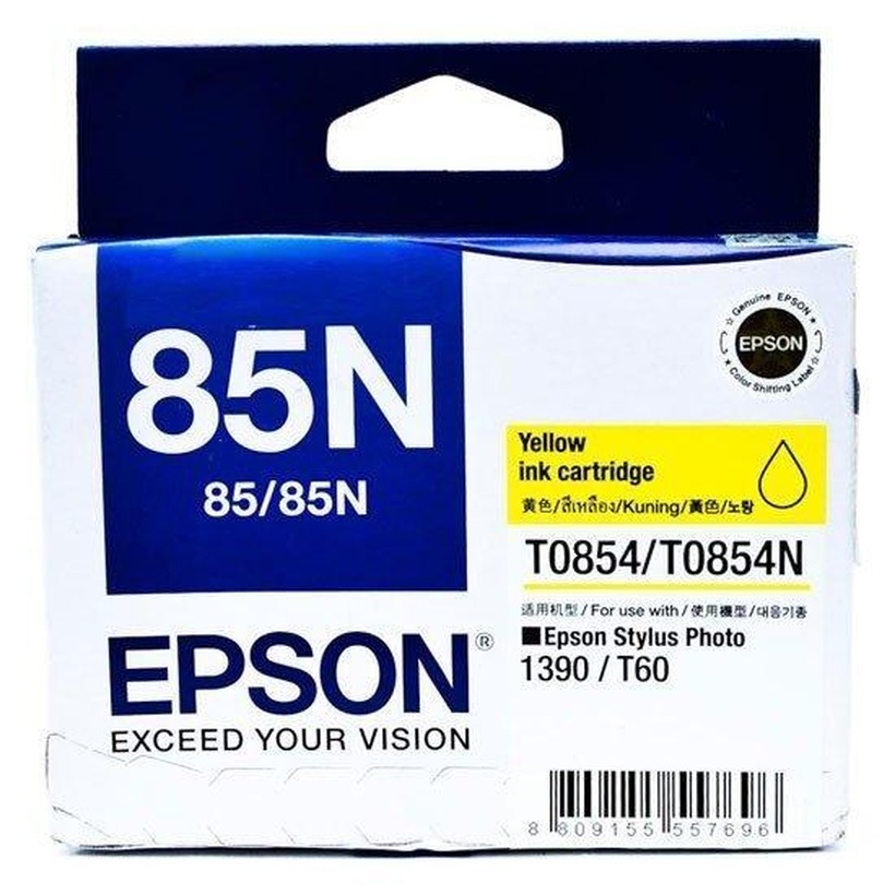Mực máy in Epson C13T0854 màu vàng (chính hãng)