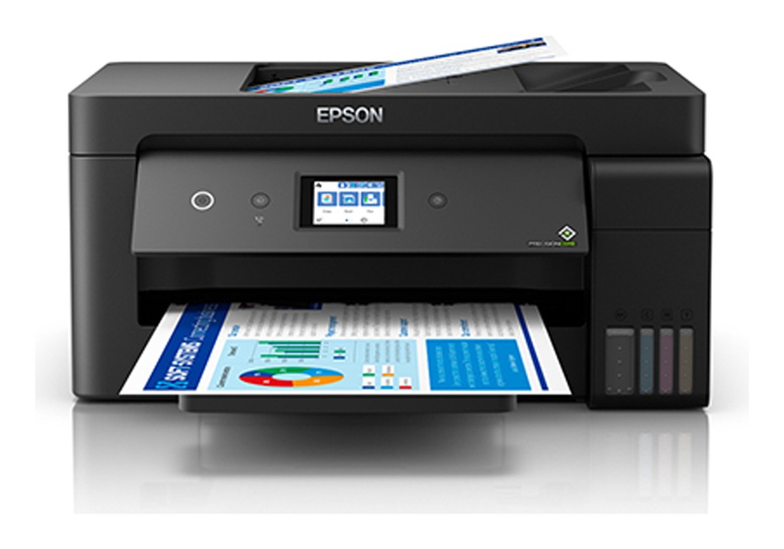 Máy in phun màu Epson L14150 (In đảo mặt| Scan| Copy| Fax| A3| A4| USB| LAN| WIFI)