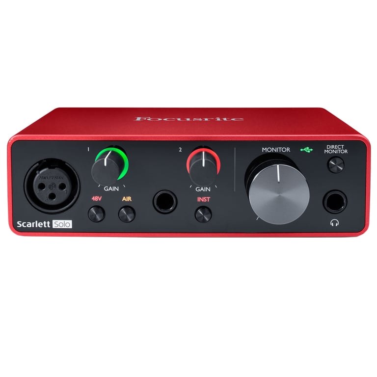 Sound Card âm thanh Focusrite Scarlett Solo Gen 3