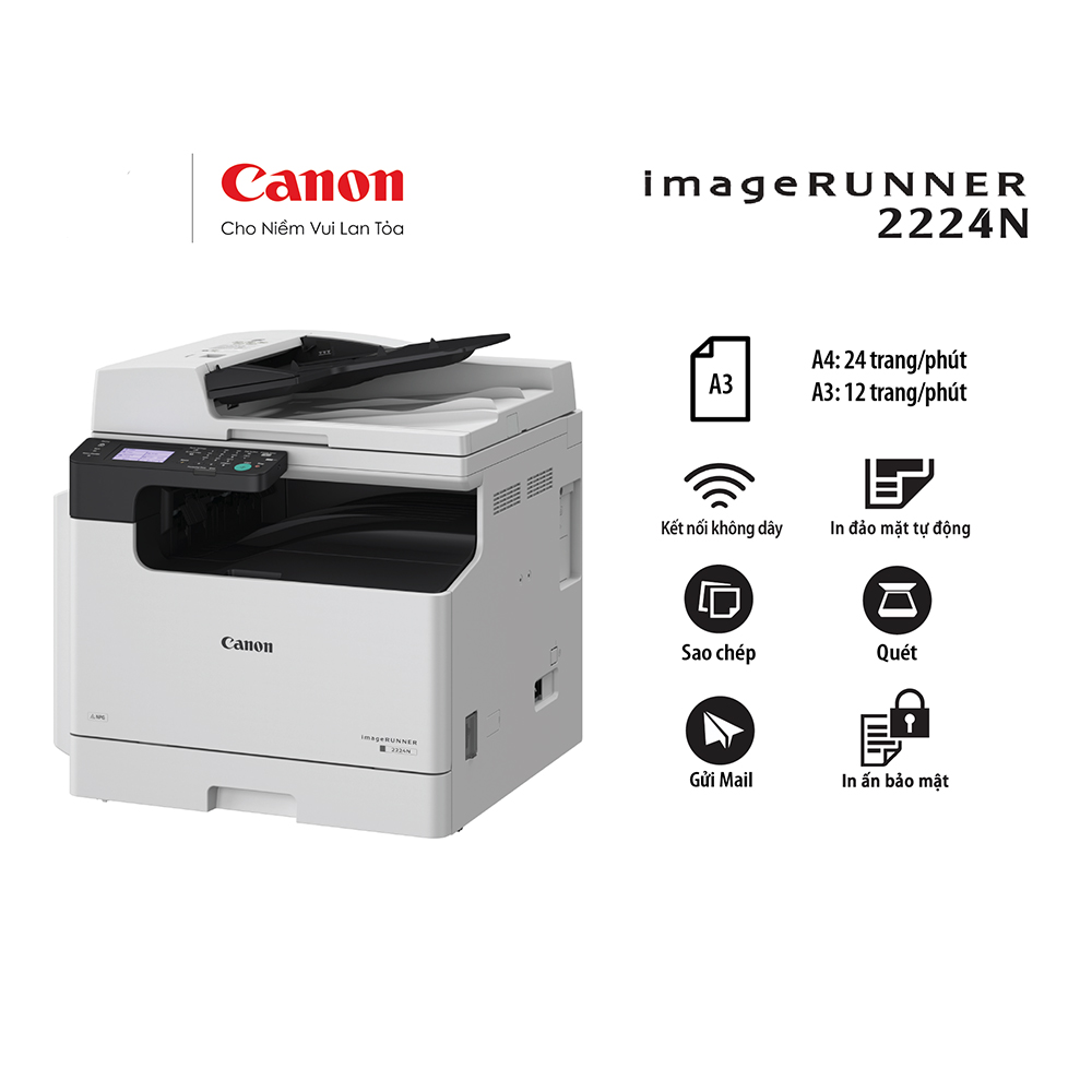 Máy photocopy Canon iR2224N 2