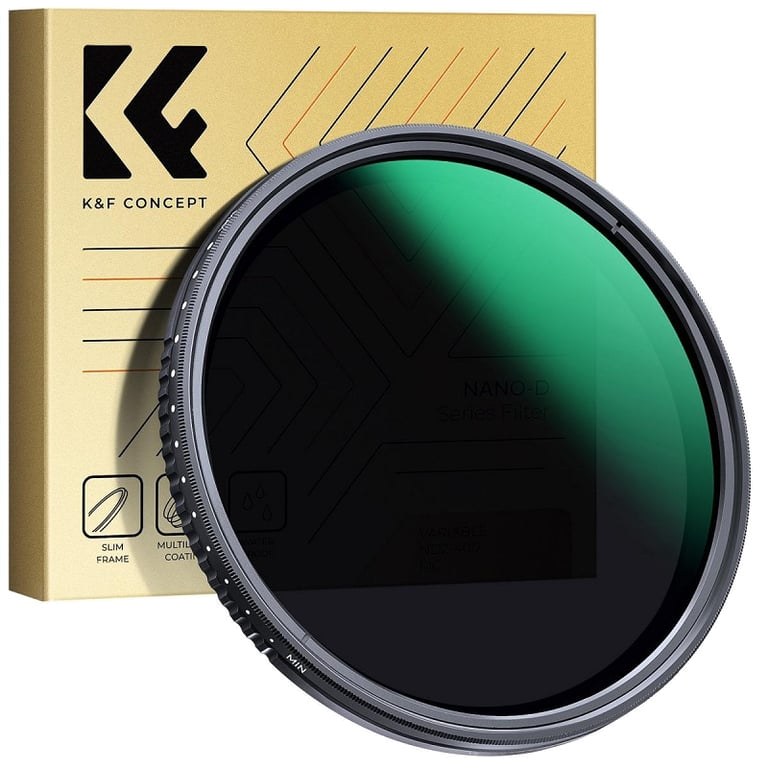 Kính lọc K&F Concept Nano Dazzle ND2-400 ( 1-9 Stop ) 82mm KF01.2363