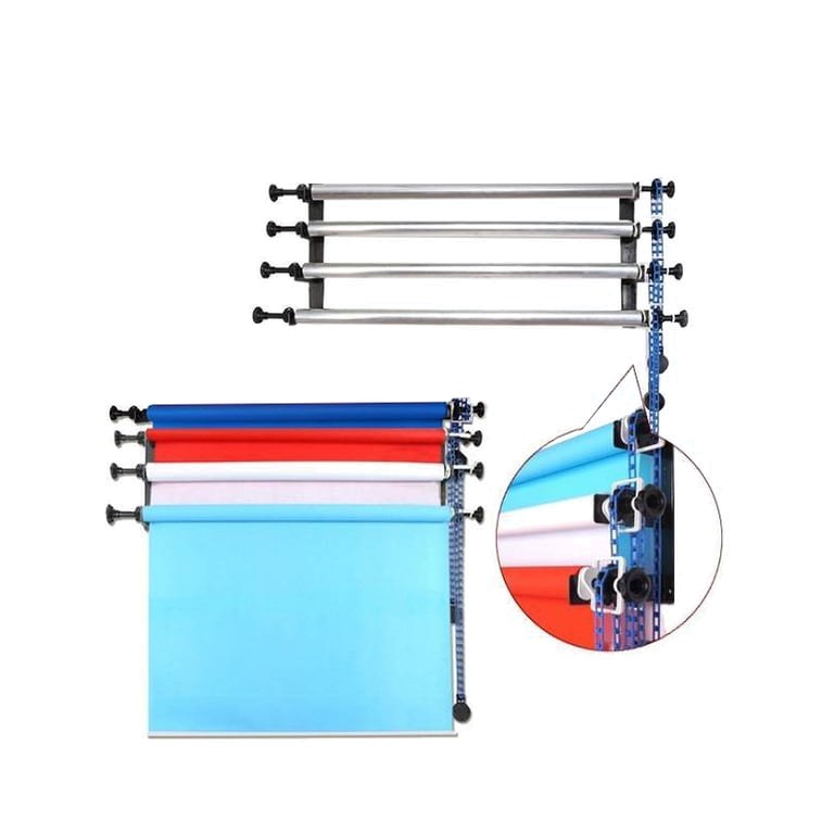Giá Treo 4 Phông Có Xích Cố Định
