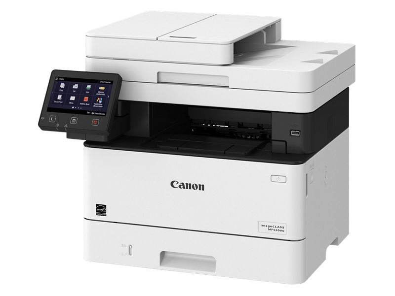 Máy in laser đen trắng đa năng Canon MF445DW  (In đảo mặt| Copy | Scan| ADF| Fax| A4| A5 | USB| LAN| WIFI)