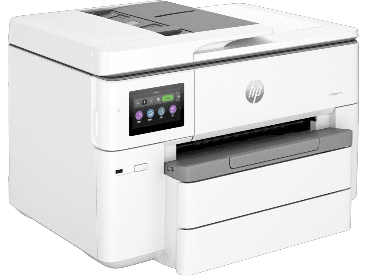 Máy in màu đa chức năng HP OfficeJet Pro 9730 537P5C Wide Format All-in-One (In đảo mặt| Copy| Scan| ADF| A3| A4| USB| LAN| WIFI)