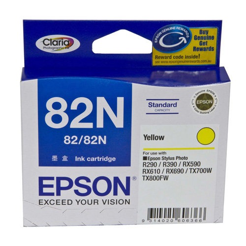 Mực máy in Epson C13T0821 màu vàng (chính hãng)