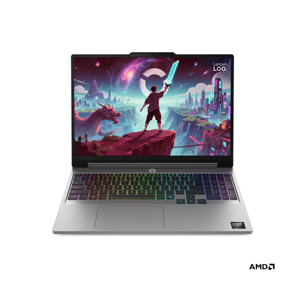 Laptop Lenovo LOQ 15AHP11 83TN0040VN (AMD Ryzen 7 250 | RTX 5050 8GB GDDR7 | 15.3 inch WUXGA | 16GB | 512GB | Windows 11 Home Single Language | Xám)