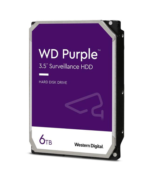 Ổ Cứng Western Digital Purple 6TB 256MB Cache