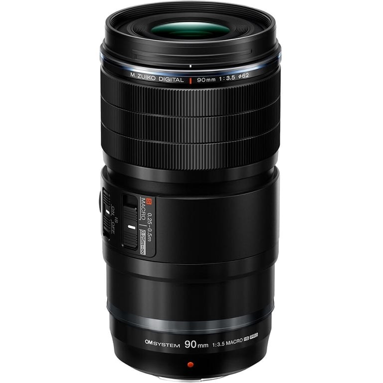 Ống kính OM System M.Zuiko Digital ED 90mm F3.5 Macro IS Pro