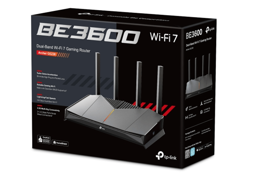 Router Wi-Fi 7 Băng Tần Kép BE3600 Archer GE230
