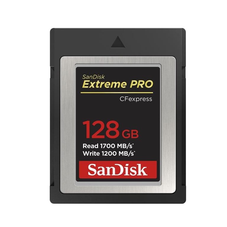Thẻ nhớ CFexpress SanDisk Extreme Pro 128GB 1700Mb/1200Mb/s Type B