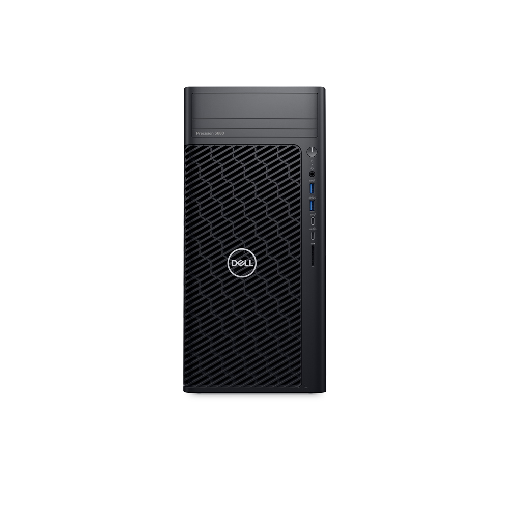 Máy tính trạm Dell Precision 3680 Tower-42PT3680D14700 (Intel Core i7-14700 | 16GB | 256GB SSD + 2TB SATA | NVIDIA T400 | KB216 + Mouse MS116 | Đen)