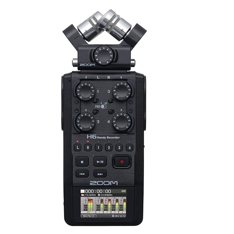 Máy ghi âm Zoom H6 Black